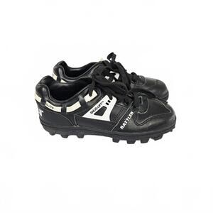 Riddell Rattler Snug-Lift Smooth Tie Kids Football‎ Cleats sz 1.5